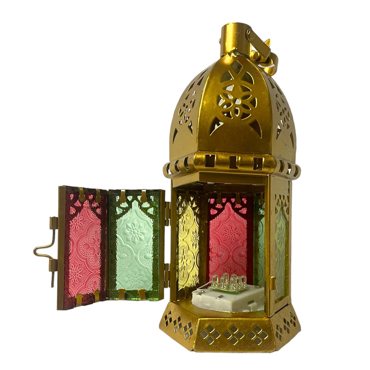 Ramadan metal Lantern with light