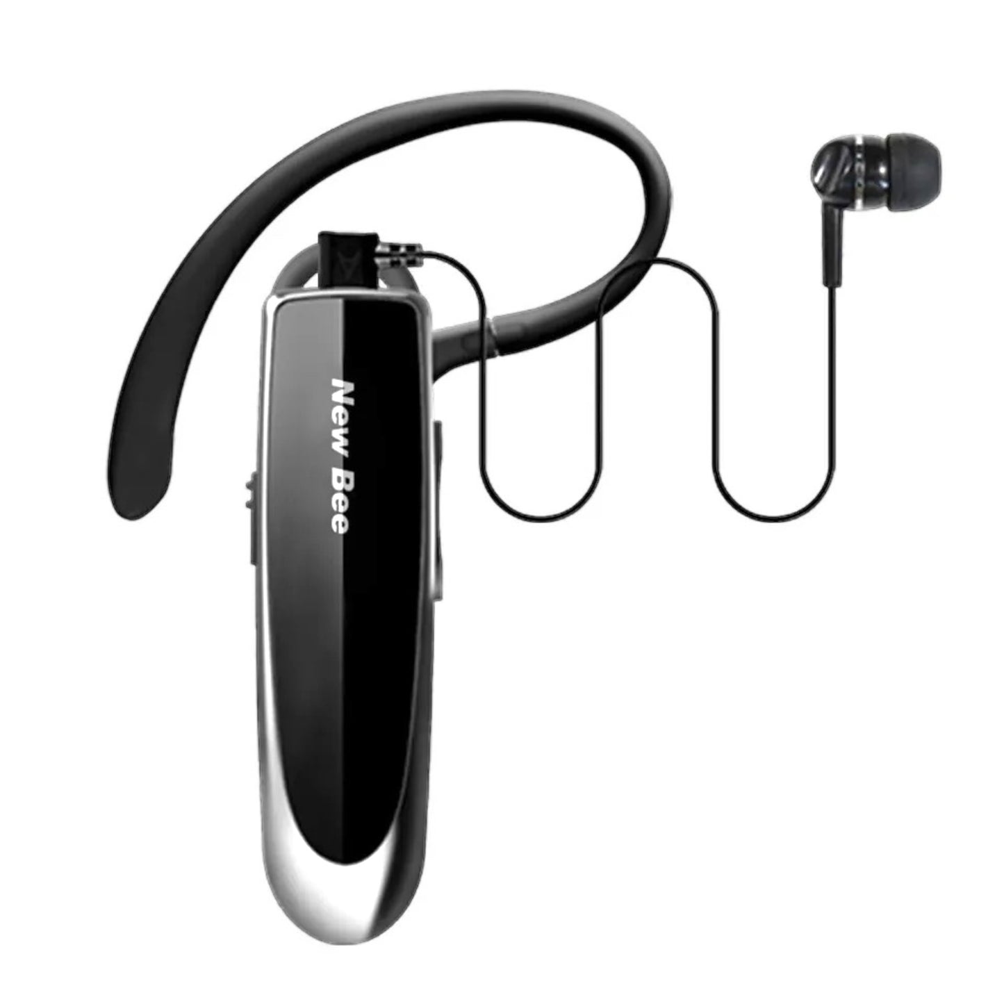 NEW BEE Bluetooth5.0 Headset Hands-Free Trucker Earpiece Noise-Canceling Headphone نيو بى سماعة رأس بدون استخدام اليدين بخاصية الغاء الضوضاء