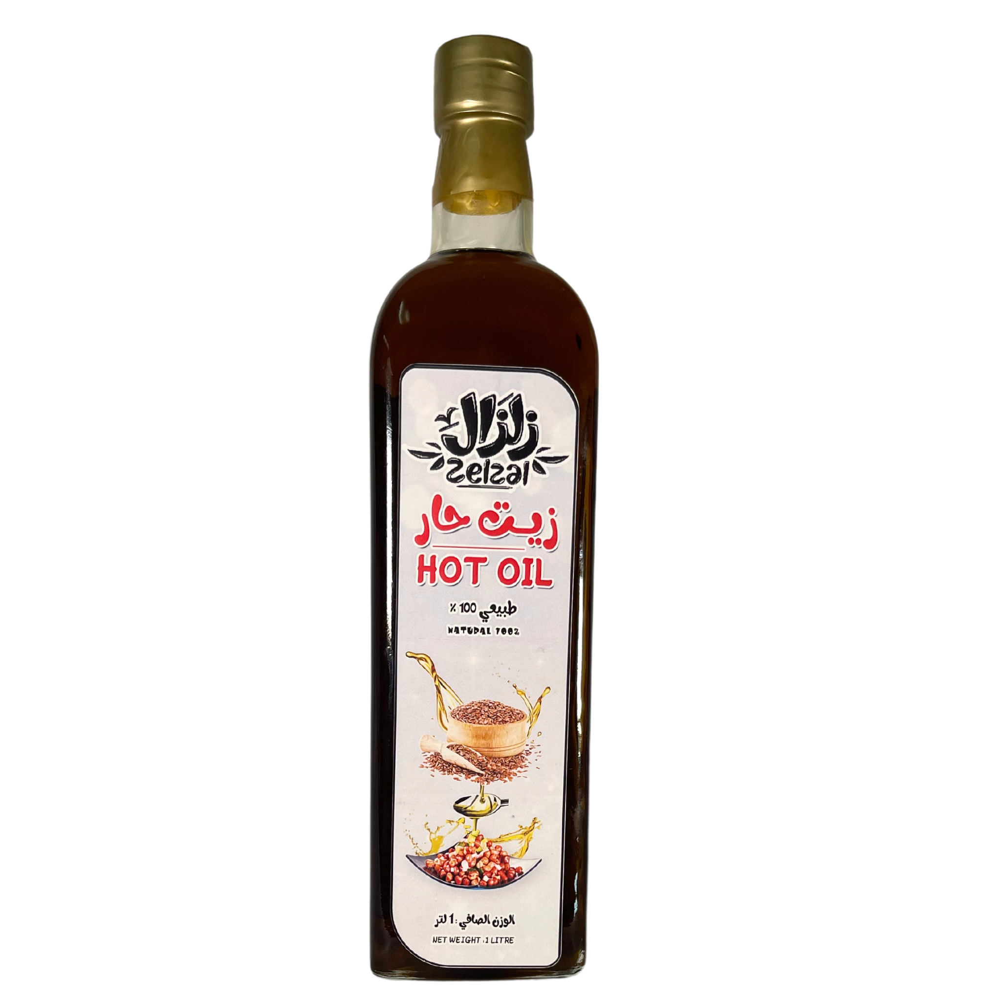Zelzal Hot Oil 1 L زلزال زيت حار – SF SHOPLY