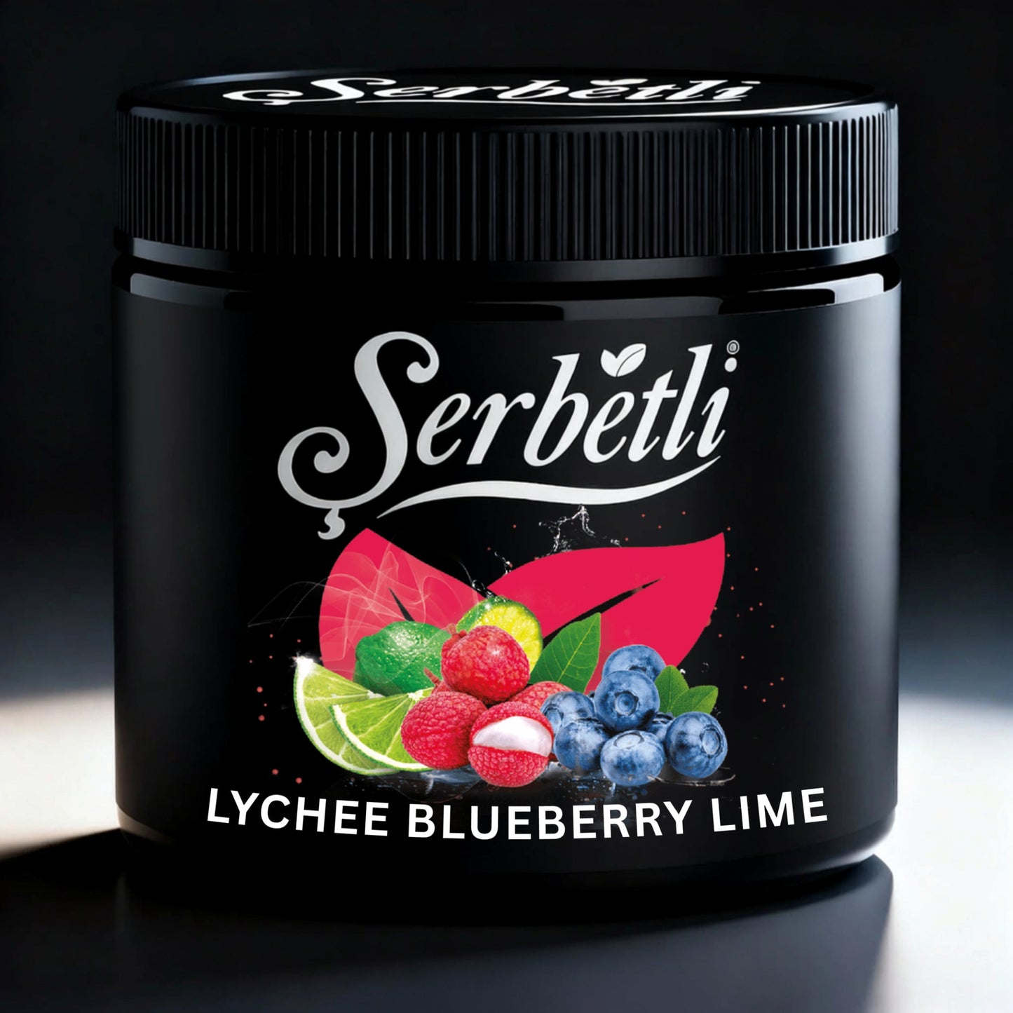 Serbetli Lychee Blueberry شربتلي معسل ليتشي توت وليمون