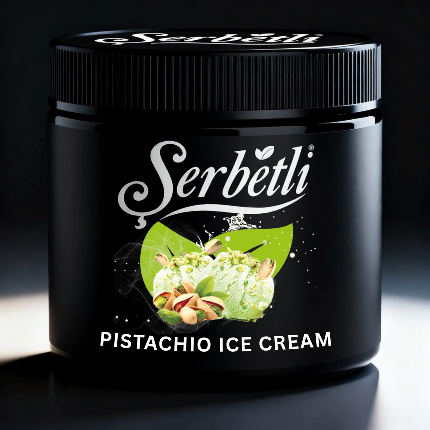 Serbetli Pistachio Ice Cream 250 GM شربتلي معسل ايس كريم فستق