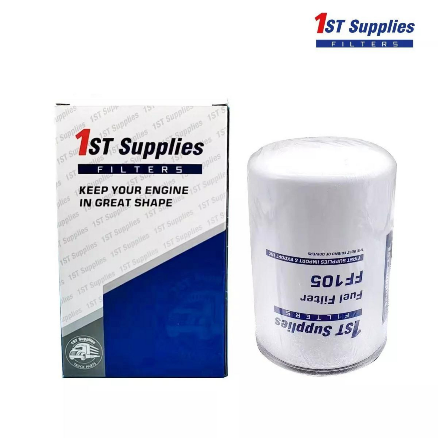 FF105 Fuel Filter Spin On, Replaces Baldwin BF957, Donaldson P550105, Wix 33109