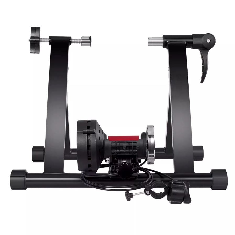 Magnetic Bike Trainer Stand Premium Steel Bicycle Indoor Exercise Fitness Black