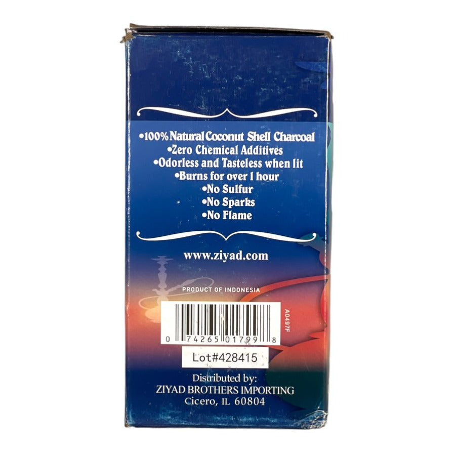 Sultan Coconut Shell Charcoal 120 pieces السلطان فحم بقشرة جوز الهند