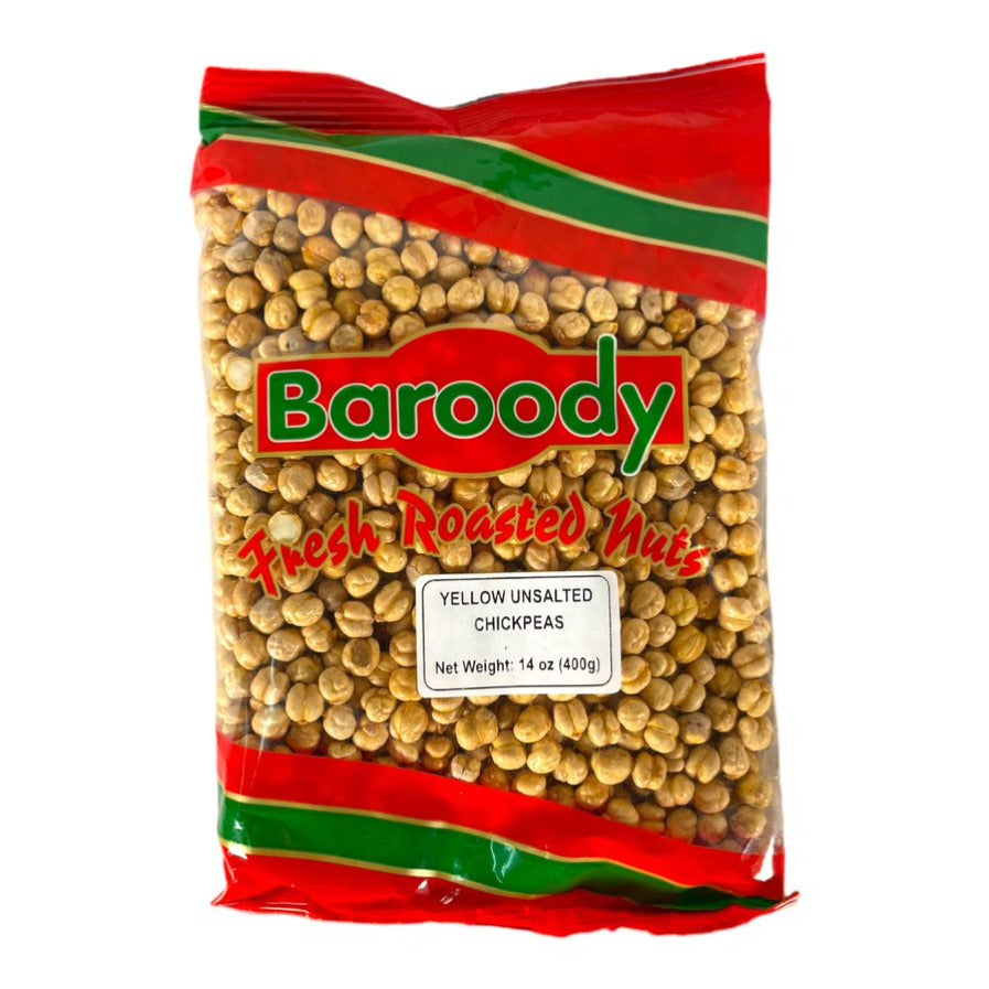 Baroody Yellow UnSalted Chickpeas 400 GM بارودى حمص غير مالح