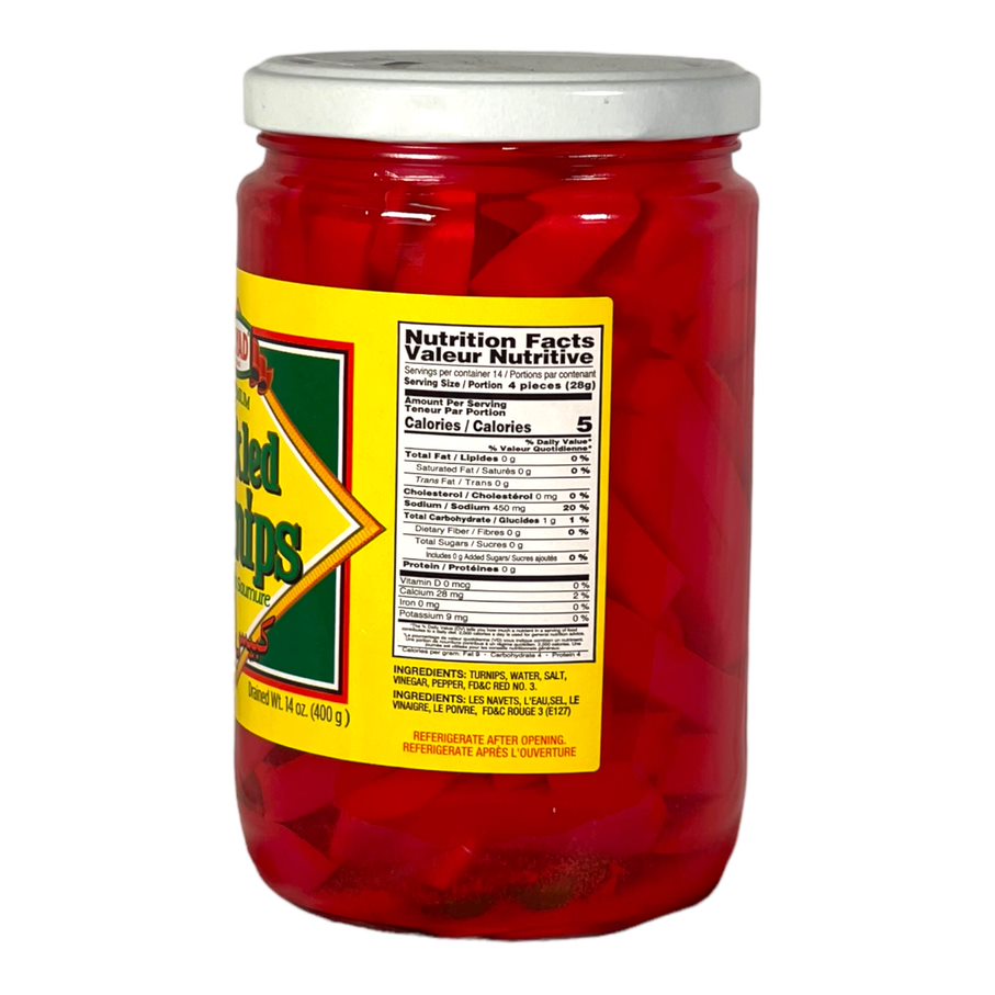 Ziyad Pickled Turnips 400 GM زياد مخلل اللفت