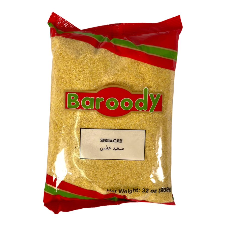 Baroody Semolina Coarse 908 GM بارودى سميد خشن SF SHOPLY