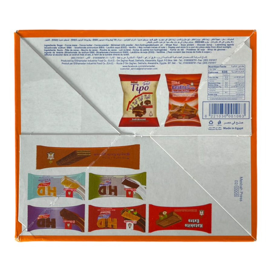 Katakito Chocolate Filled With Crisp Wafer كتاكيتو شيكولاتة طبيعى محشو بالويفر الهش