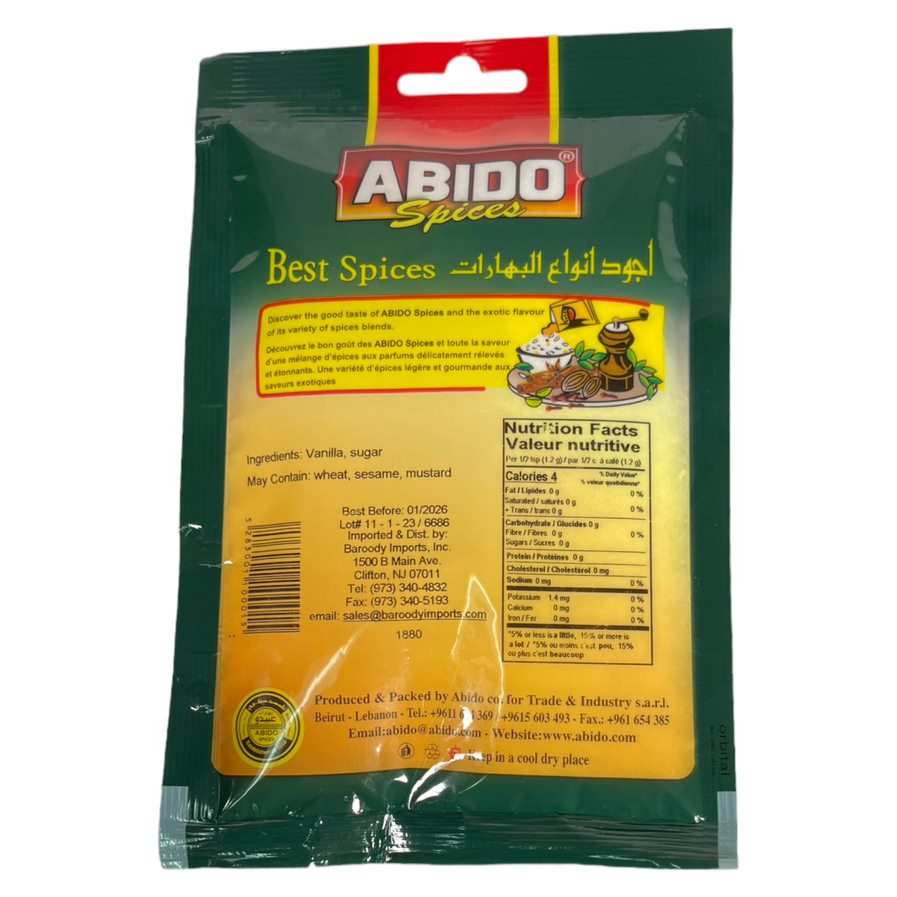 Abido Vanilla 100 GM عبيدو فانليا