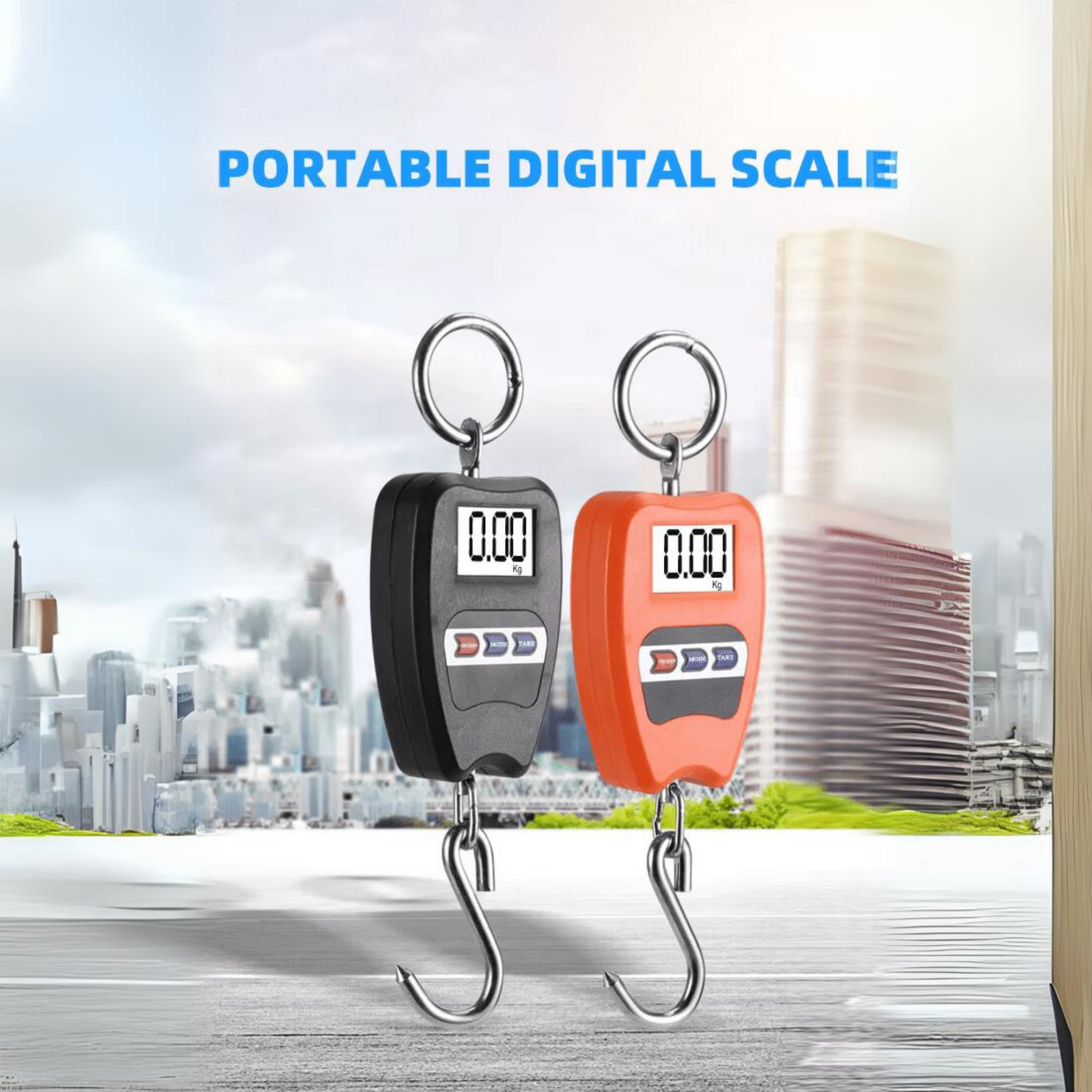 Crane Scale Weighing Digital Industrial Hanging Scale 200Kg / 441Lb Heavy Duty