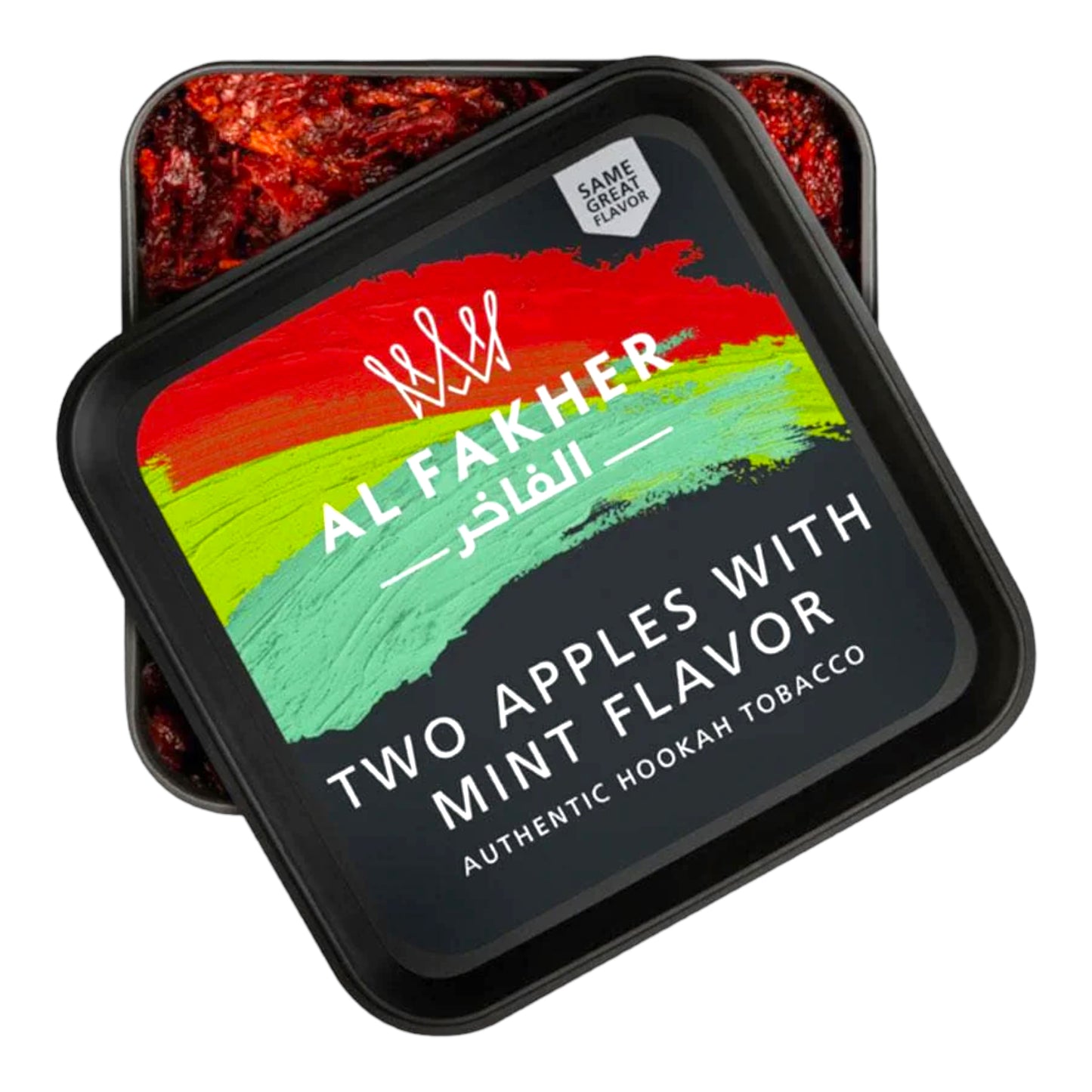 ﻿AL Fakher Two Apples With Mint Flavor الفاخر نكهة التفاح بالنعناع