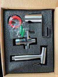 Toilet Shattaf Adapter Hose Bidet Spray Stainless Steel Handheld Shower Head US