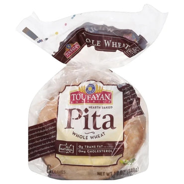 Toufayan Bakeries Whole Wheat, Pita Bread  توفيان خبز القمح (خبز بيتا)