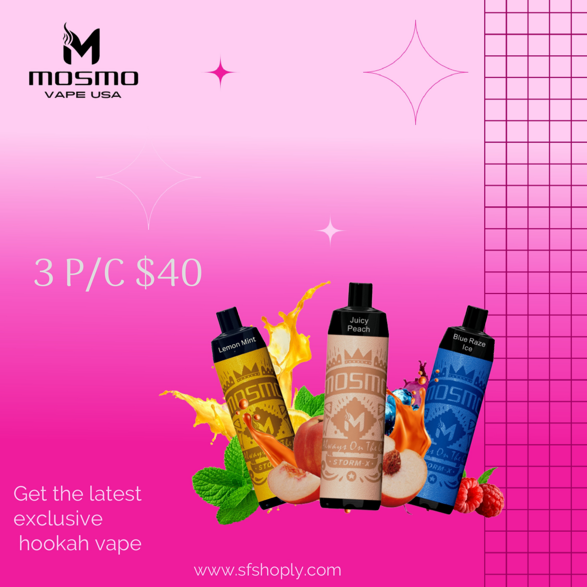 Mosmo Storm x 10k Puffs Vape SF SHOPLY Mosmo Storm x 10k Puffs Vape SF SHOPLY