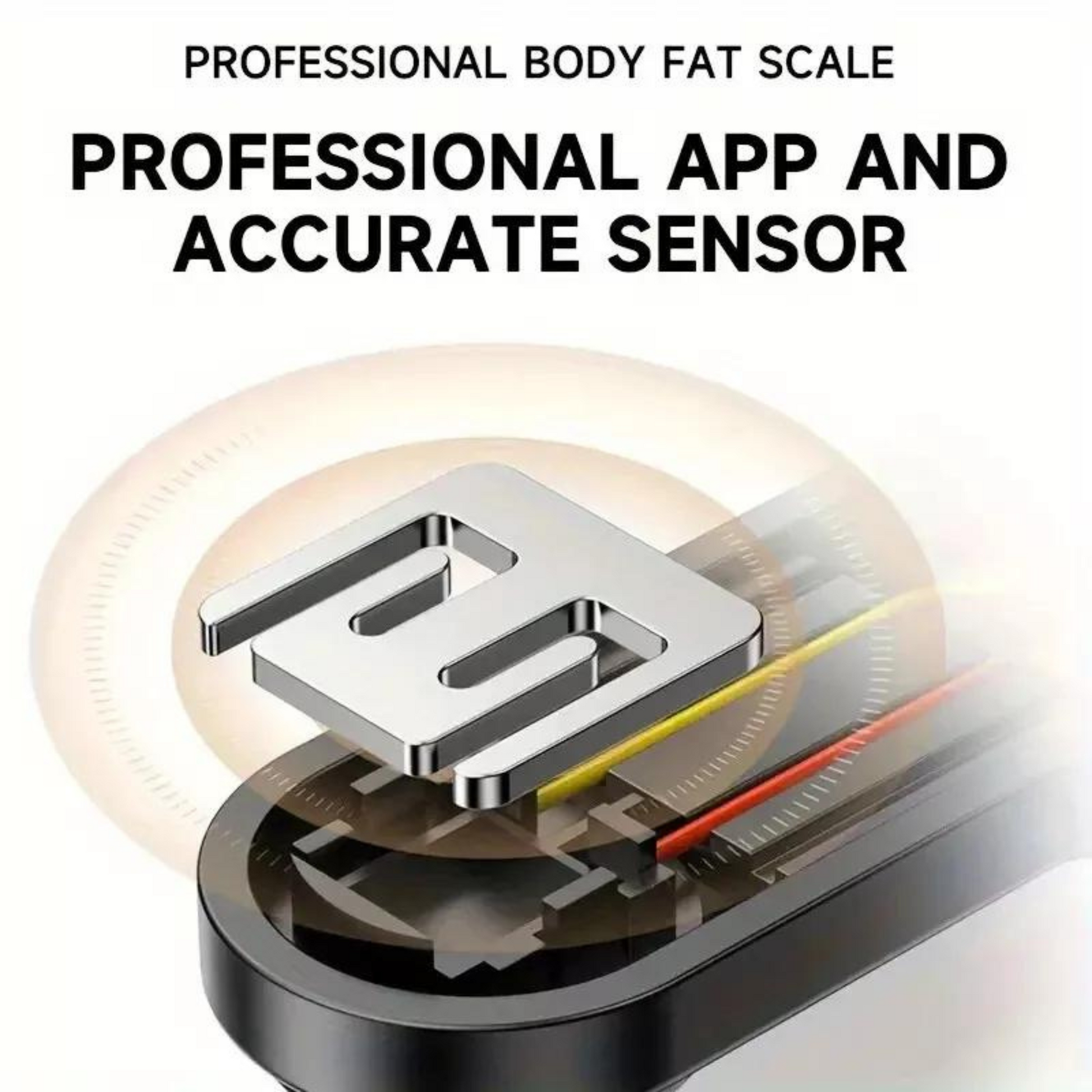 Smart Digital Bathroom Weight Fat Scale Body BMI Mobile App Bluetooth