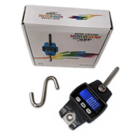 Digital LED Hanging Scale 300 KG / 660 LBS Industrial Crane Scale Black