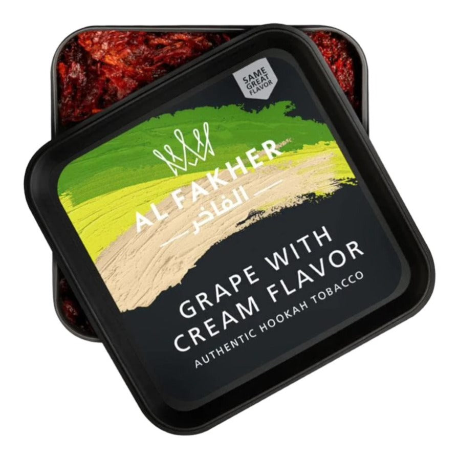 AL Fakher Grape With Cream Flavor 250 GM الفاخر نكهة العنب الفاخر مع الكريمة