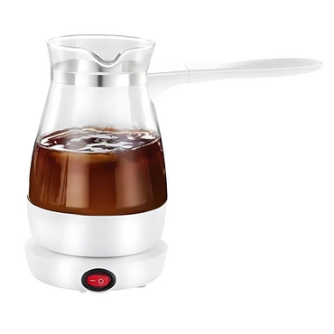 Electric Turkish Coffee Maker &amp; Kettle | 500mL-600W | For Turkish Coffee, Heating Water, Tea | Heats Water, Milk, Coffee مكينة قهوة تركى