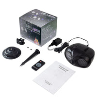 Christmas Snowflake Projector Light – Dual-Head Outdoor LED Snowfall Projector with Remote & Timer, IP65 Waterproof