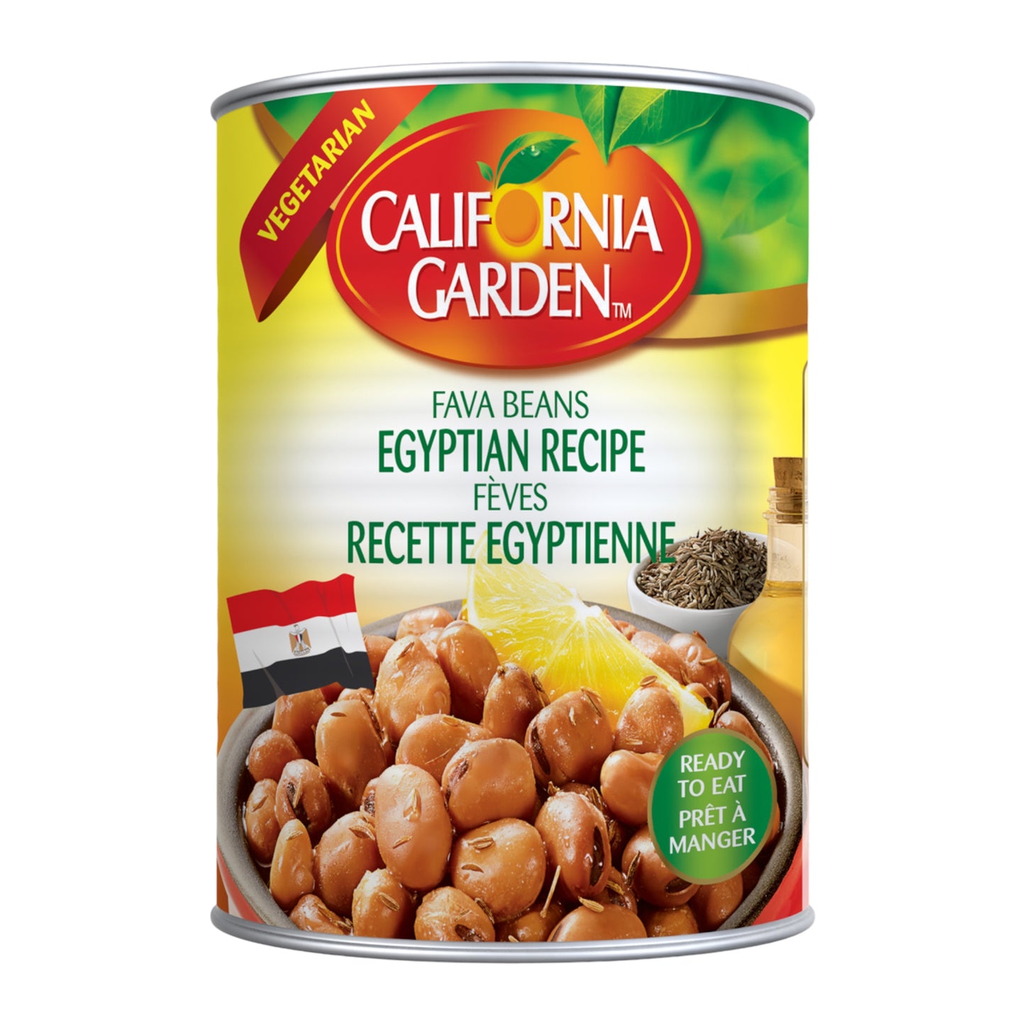 California Garden Egyptian Recipe Fava Beans