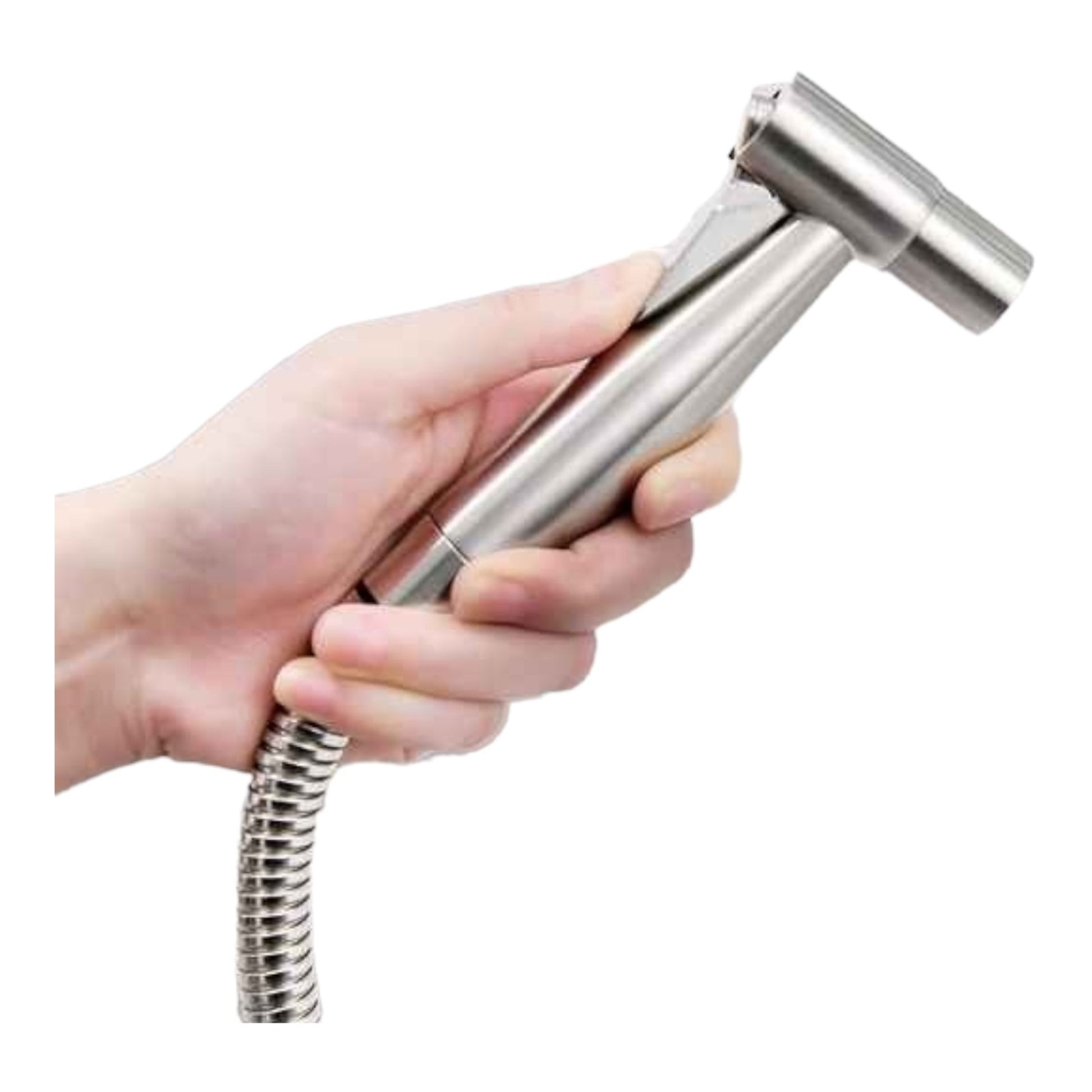 Toilet Shattaf Adapter Hose Bidet Spray Stainless Steel Handheld Shower Head US