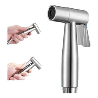 Toilet Shattaf Adapter Hose Bidet Spray Stainless Steel Handheld Shower Head US