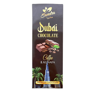 Sandra Dubai Chocolate Coffee Kunafa ساندرا شوكولاتة دبى بالقهوة و الكنافة