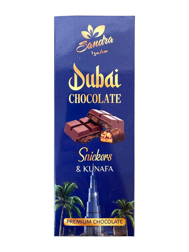 Sandra Dubai Chocolate Snickers & Kunafa ساندرا شوكولاتة دبى  سنيكرز و الكنافة