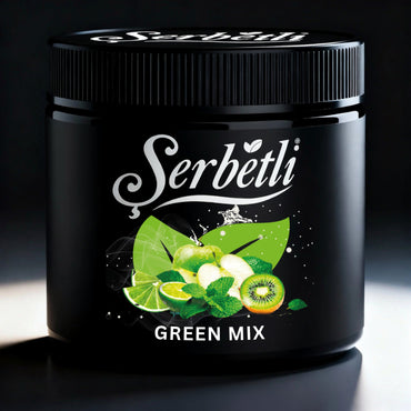 Serbetli Green Mix شربتلي معسل المزيج الأخضر