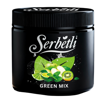 Serbetli Green Mix شربتلي معسل المزيج الأخضر