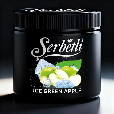 Serbetli Ice Green Apple شربتلي معسل ايس تفاح أخضر