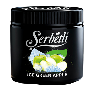 Serbetli Ice Green Apple شربتلي معسل ايس تفاح أخضر