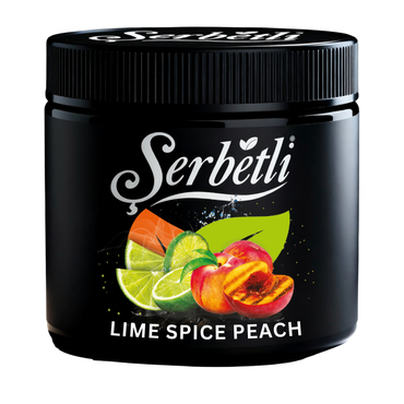 Serbetli Lime Spice Peach شربتلي معسل ليمون وخوخ