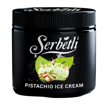 Serbetli Pistachio Ice Cream شربتلي معسل ايس كريم فستق