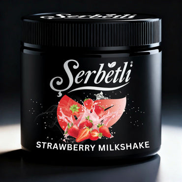 Serbetli Strawberry Milkshake شربتلي معسل ميلك شيك فراولة