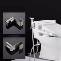 Toilet Shattaf Adapter Hose Bidet Spray Stainless Steel Handheld Shower Head US
