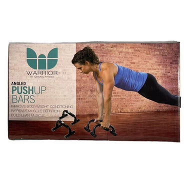Lifeline USA Natural Fitness Warrior Push Up Bars - Black