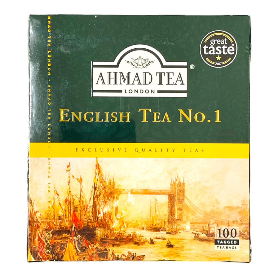 Ahmad Tea English Tea 100 bags 200 G شاي أحمد تي شاي إنجليزي