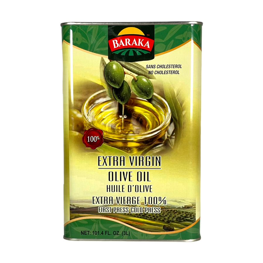Baraka Olive oil Extra Virgin 3 L   بركة زيت زيتون بكر