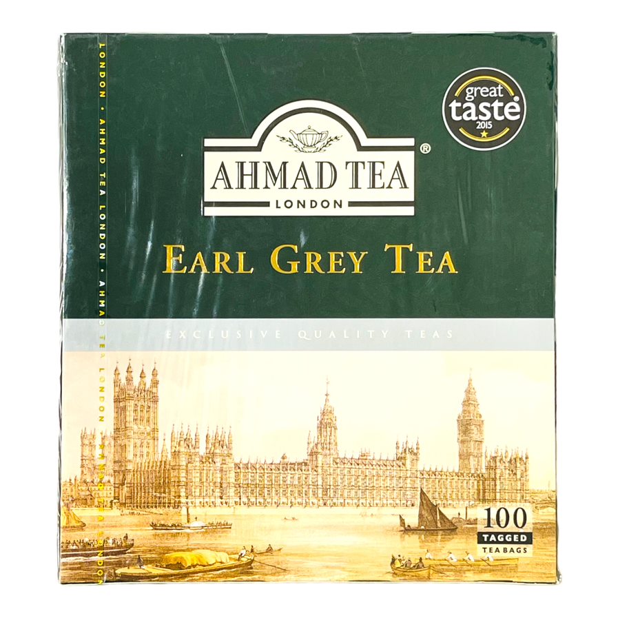 Ahmad tea Earl Grey Tea 100 Bags 200 شاى احمد شاى ايرل جراى 