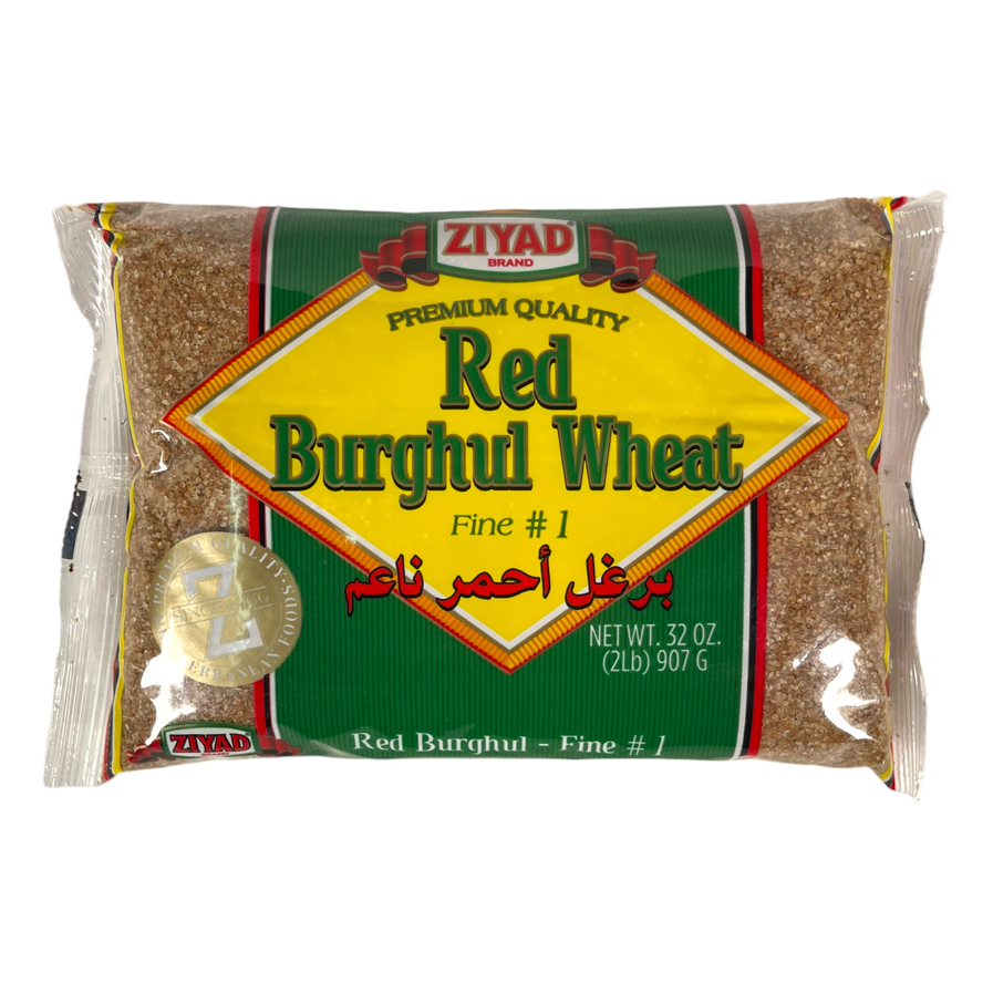 Ziyad Red Burghul Wheat 2LB زياد برغل احمر ناعم