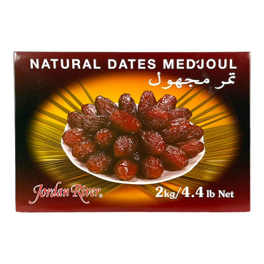 Jordan River Natural Dates Medjoul 4.4 LB نهر الأردن التمور الطبيعية المجهول