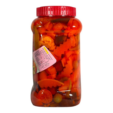 Shatshata Mixed Pickles with spicies 4 LB شطشطا مخلل مشكل مع البهارات