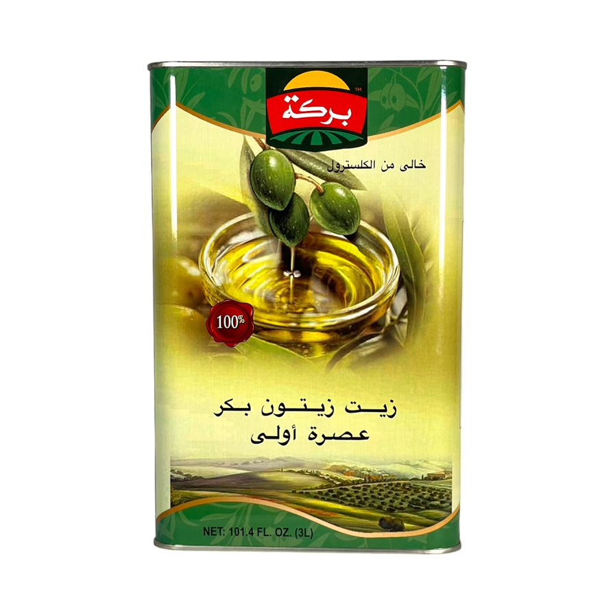 Baraka Olive oil Extra Virgin 3 L   بركة زيت زيتون بكر