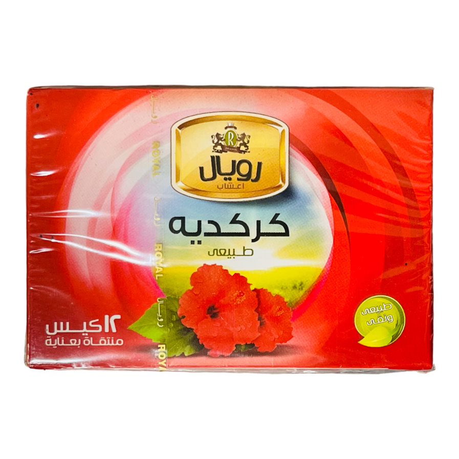 Royal Natural hibiscus 12bags رويال كركديه طبيعى