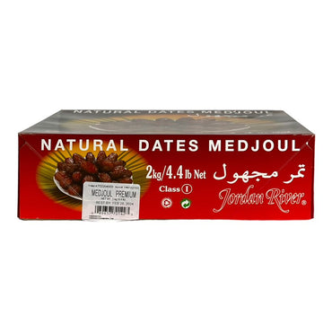 Jordan River Natural Dates Medjoul 4.4 LB نهر الأردن التمور الطبيعية المجهول
