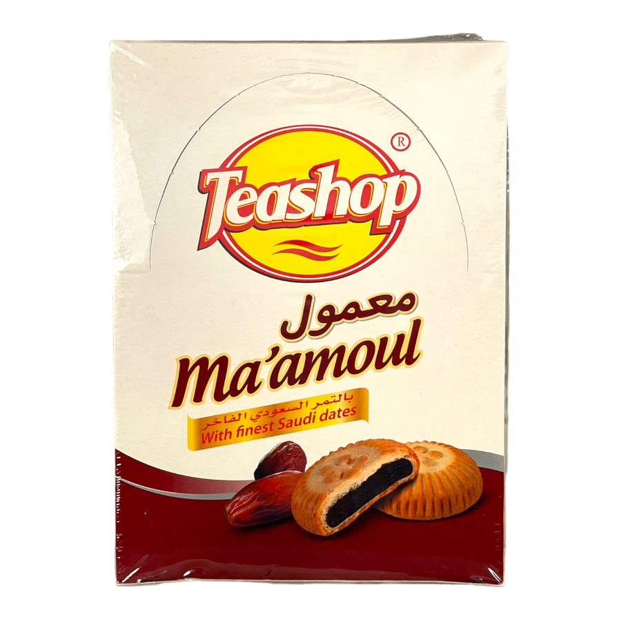 Teashop Maamoul With Finest Saudi Dates 420 G تيشوب معمول بالتمر السعودى الفاخر