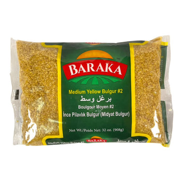 Baraka Medium Yellow Bulgur 908 G بركة برغل وسط