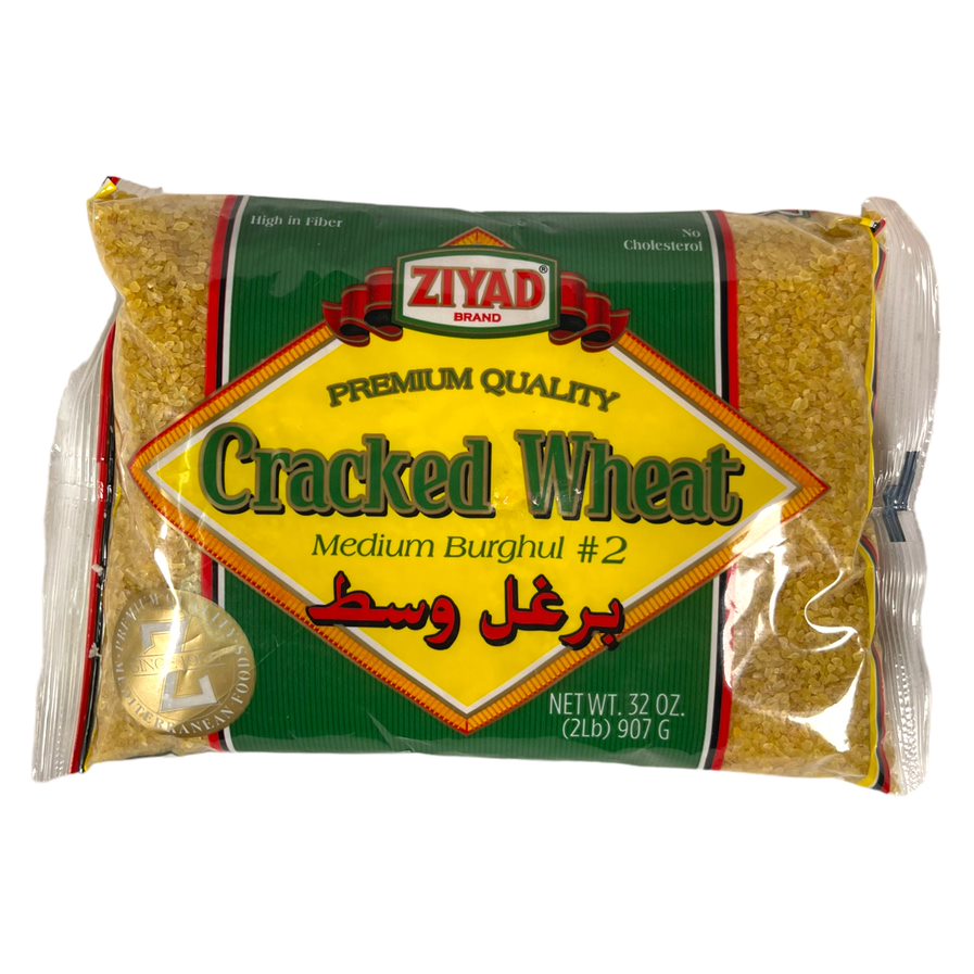 Ziyad Cracked Wheat Medium Burghul #2 2 LB زياد برغل وسط 
